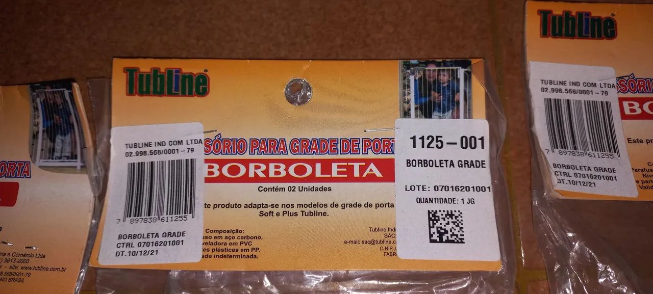 Kit de 12 Puxadores para Porta de Correr Borboleta - Foto 2