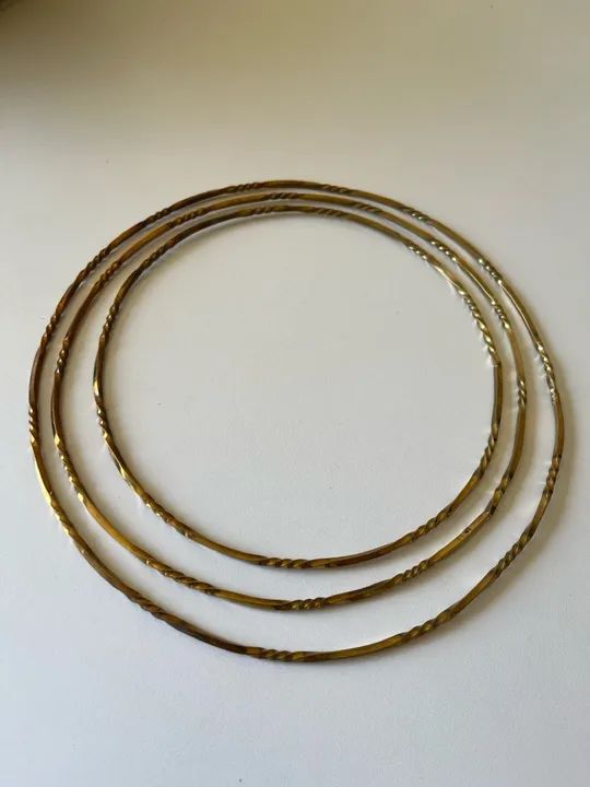 Aro dourado para orixá  - Foto 2