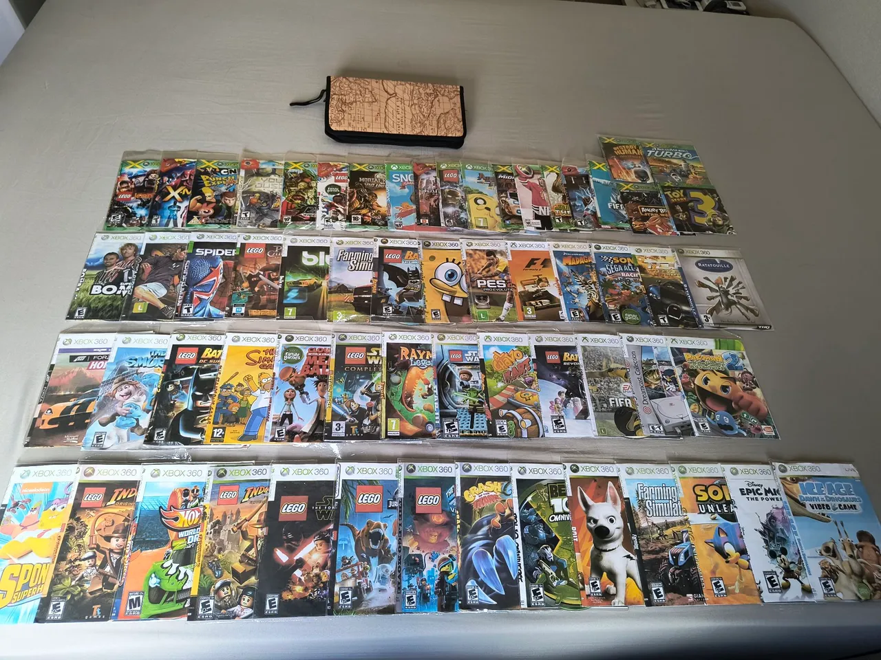 Lote com 61 Jogos Xbox 360 - Desbloqueado