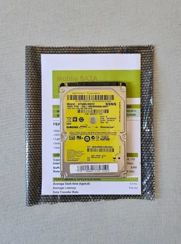 HD Samsung 500GB 2.5" Notebook Sata III 6GB/s OEM