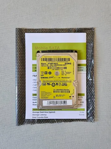 HD Samsung 500GB 2.5" Notebook Sata III 6GB/s OEM