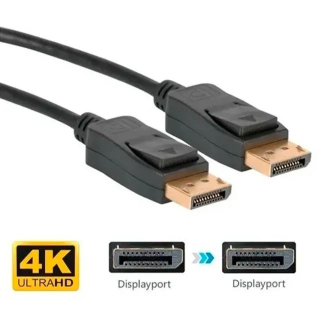 cabo de vídeo displayport blindado