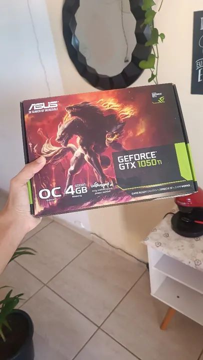 Placa de vídeo Cerberus 1050 ti 