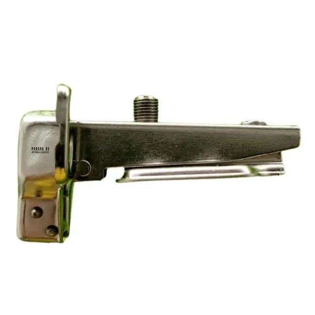 kit 4 Dobradiça Reta Inox c/ Amortecedor 35mm | Porta de Armário | Guarda Roupas - Foto 2