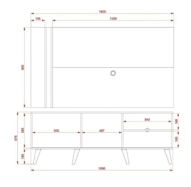 rack + painel  - Foto 2