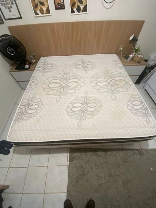 Cama Box Casal com Colchão - Foto 6