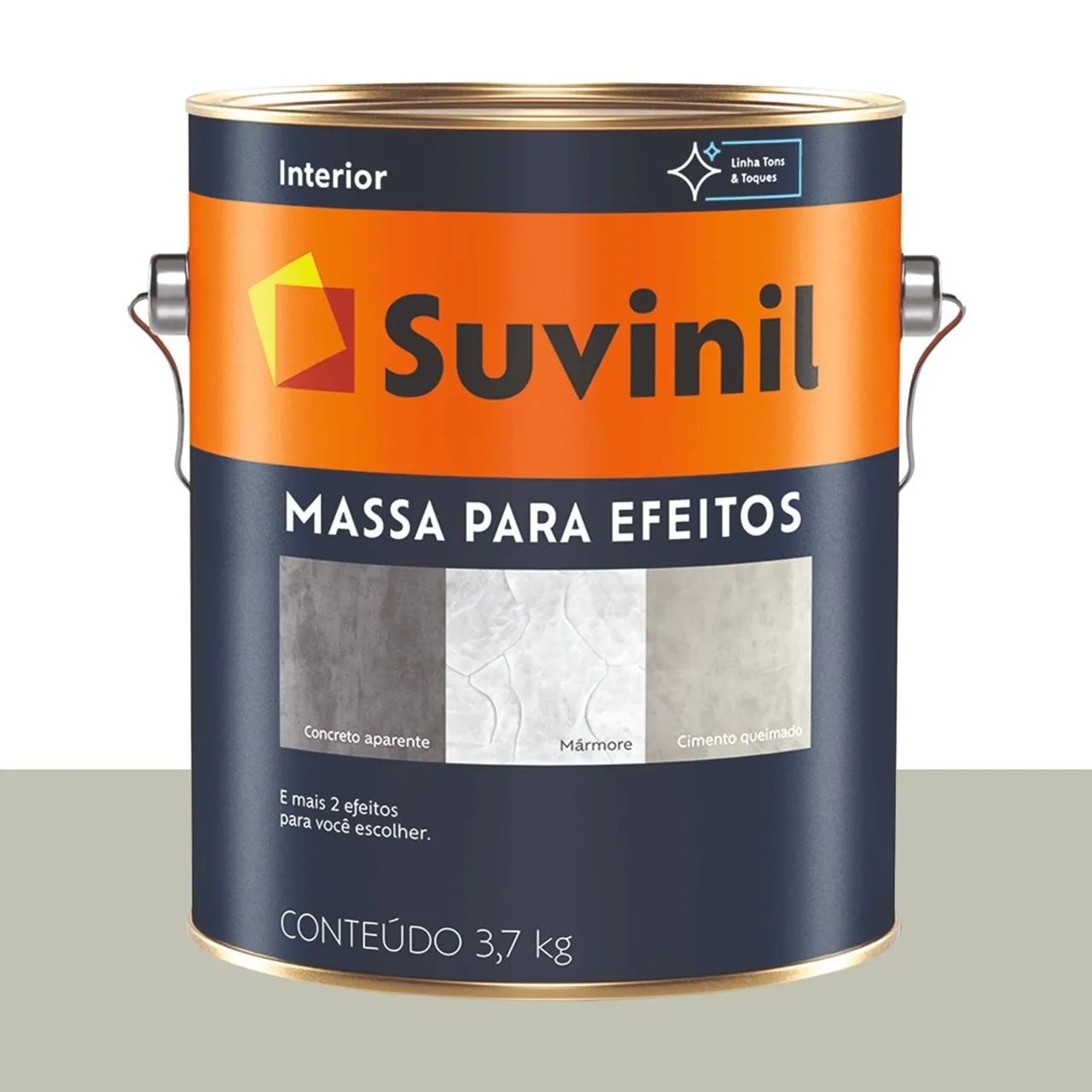 Massa para Efeito Mármore Suvinil Chuva de Papel 2,88 L