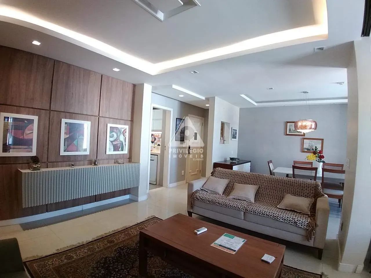 Apartamento 3 quartos, com vaga, mobiliado e vista mar, em Copacabana - Foto 4