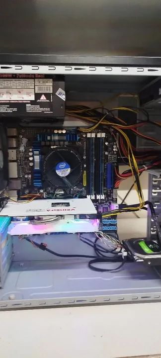 I7 com 16gb memória rx580 8gb e SSD  - Foto 4