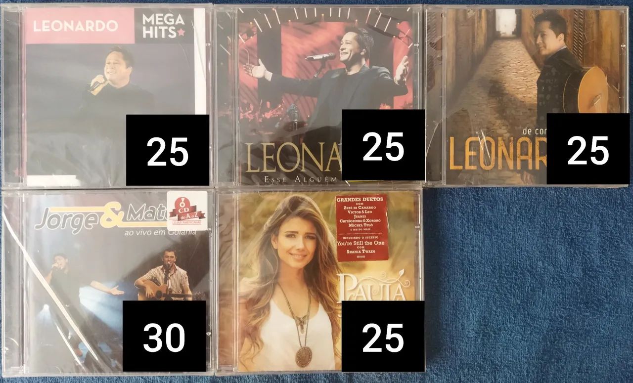CDs Gospel, Sertanejo, Rock, Internacional e Nacional. - Foto 3