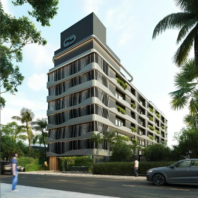 Flats em Cabo Branco com vista definitiva para o mar na cobertura