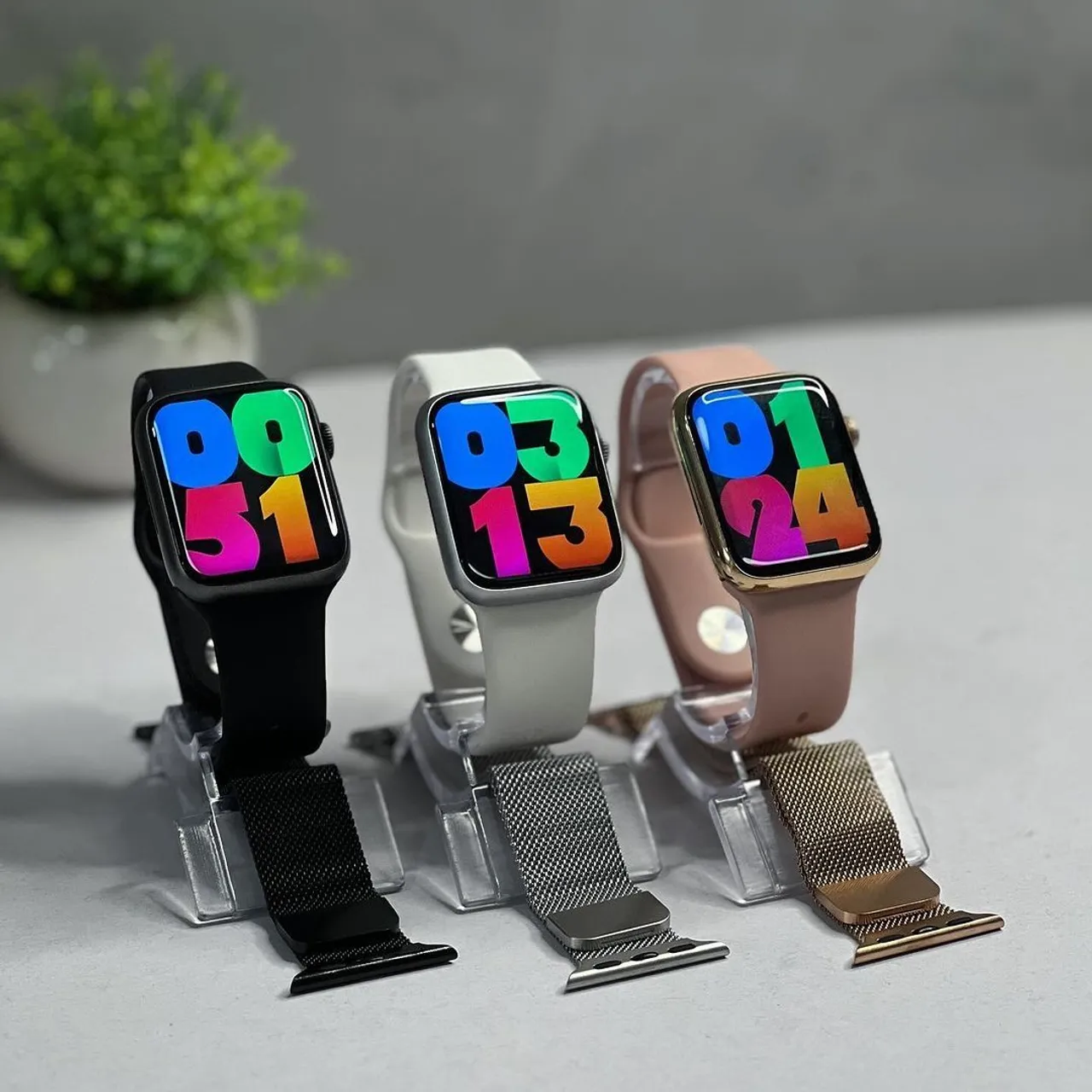 Smartwatch W59 MINI 41MM (Pulseira Extra e Película) 3 meses de GARANTIA Entrega Grátis ?