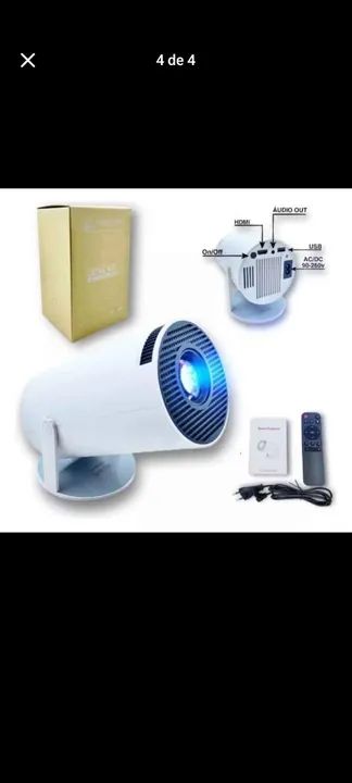 Projetor Android hy300 novo na caixa  - Foto 3