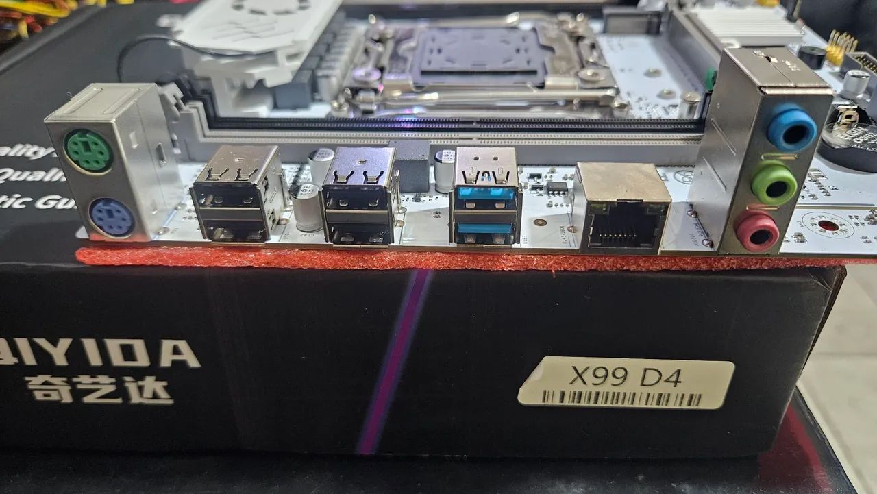 Placa Mae X99 LGA 2011-3 com Coler nos VRM - Foto 2