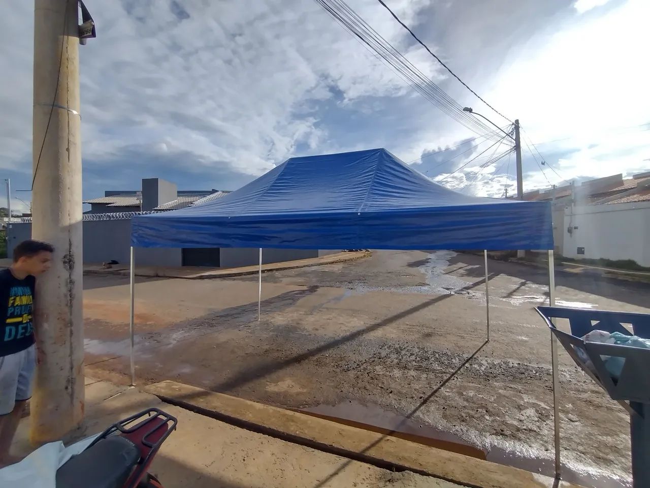 Promoção tenda 4,5x3 pvc