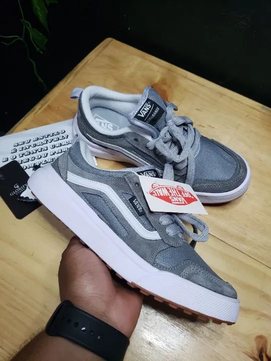 Tênis VANS ULTRARANGE 3D CINZA UNISSEX (34 AO 43) - A PRONTA ENTREGA / LEIA DESCRIÇÃO