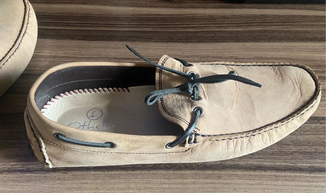 Vendo 3 sapatos, sendo 2 osklens e um Mocassim da marca Othello - Foto 3