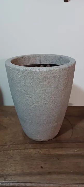 Vaso de Plástico simulando cerâmica. - Foto 3