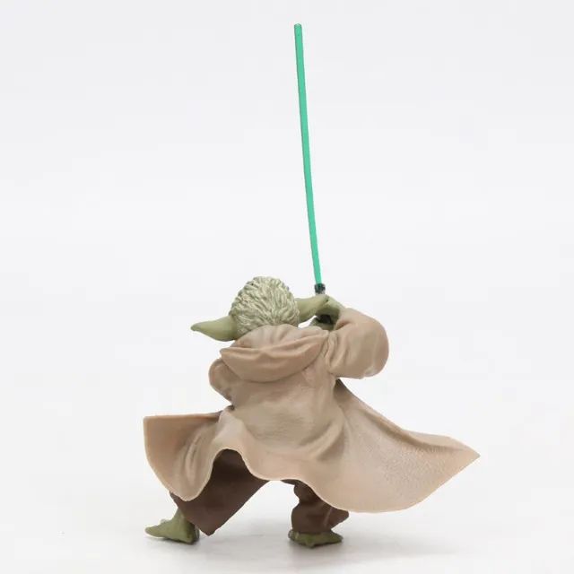 Boneco Star Wars Mestre Yoda Miniatura Action Figure Baby - Foto 3