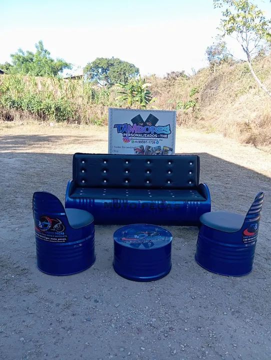 Conjunto de Móveis de Tambor Personalizado - Foto 4