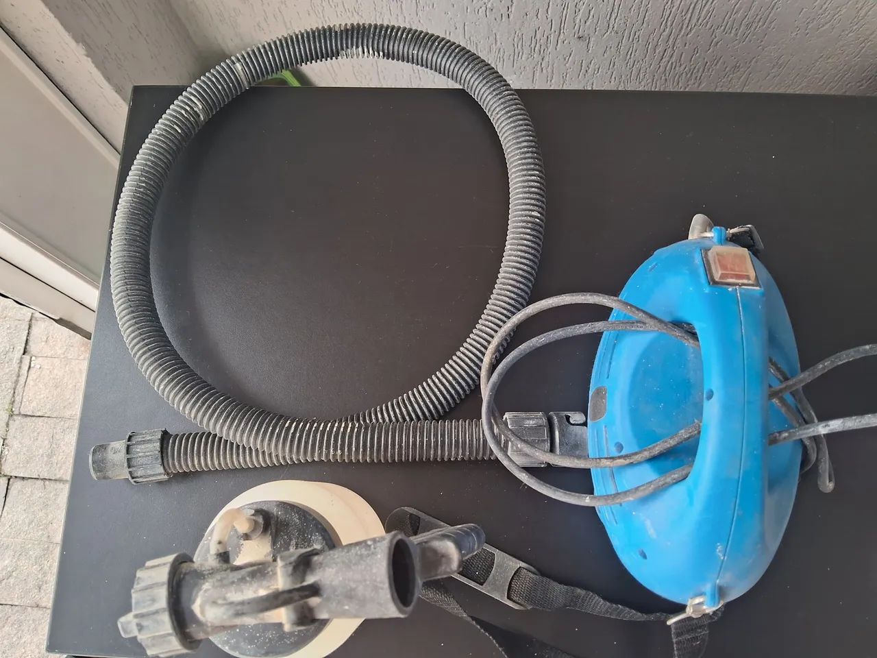 Compresor com pista portátil usado - Foto 4