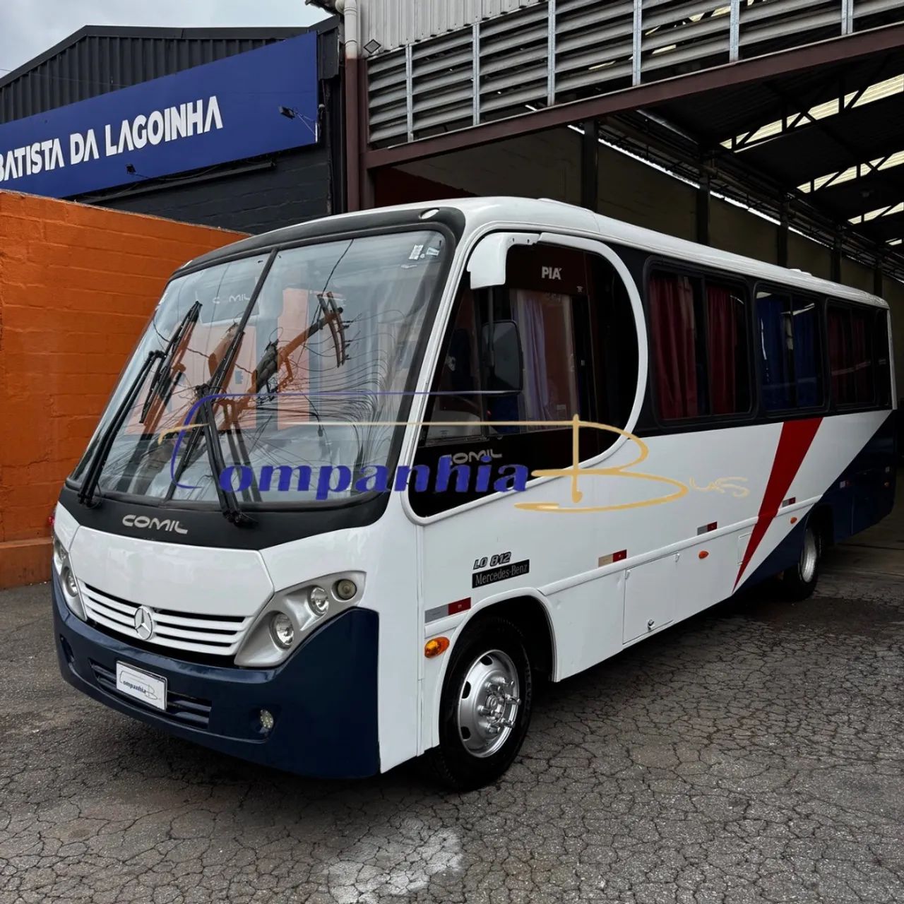 Microônibus Rodoviário COMIL PIA 2010 Mercedes-Benz LO 812 - Foto 2