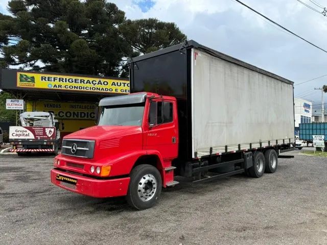 mercedes benz mb 1622 ano 2002 truck 6x2 com sider 8.70m - Foto 2