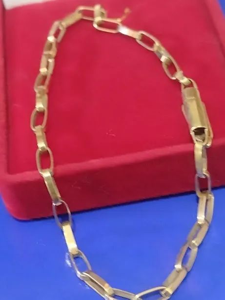 Pulseira Maciça Baquert 7 Gramas 4 mm 21 Cm                                    - Foto 3