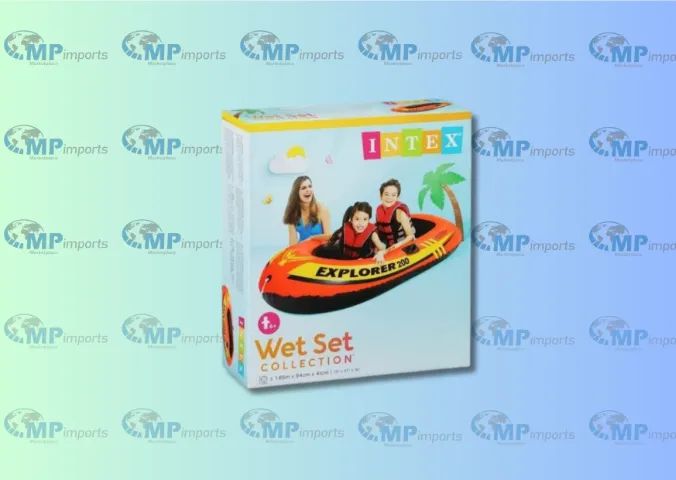 Loja MP Imports: Intex Explorer 200 Barco Inflável 2 Pessoas 185x94x41cm Modelo 58330