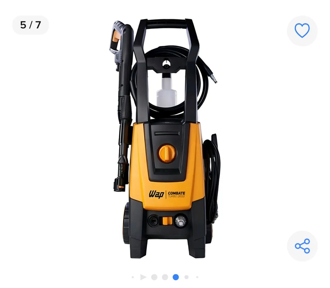 Vende-se Desobstruidora de Alta Pressão Wap Combate Turbo Ultra 2600