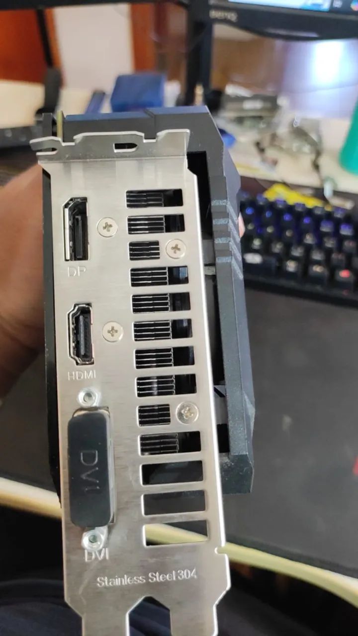 GTX 1660 SUPER TUF3 GAMING 6gb Asus Triple Fan Gddr6 - Foto 4