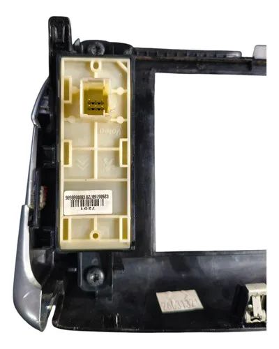 Moldura Multimidia Peugeot 2008 208 2015 A 2017 2018 2019 Preto