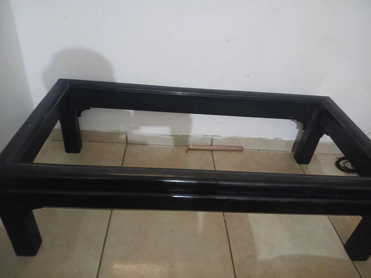 Base para mesa de centro em madeira