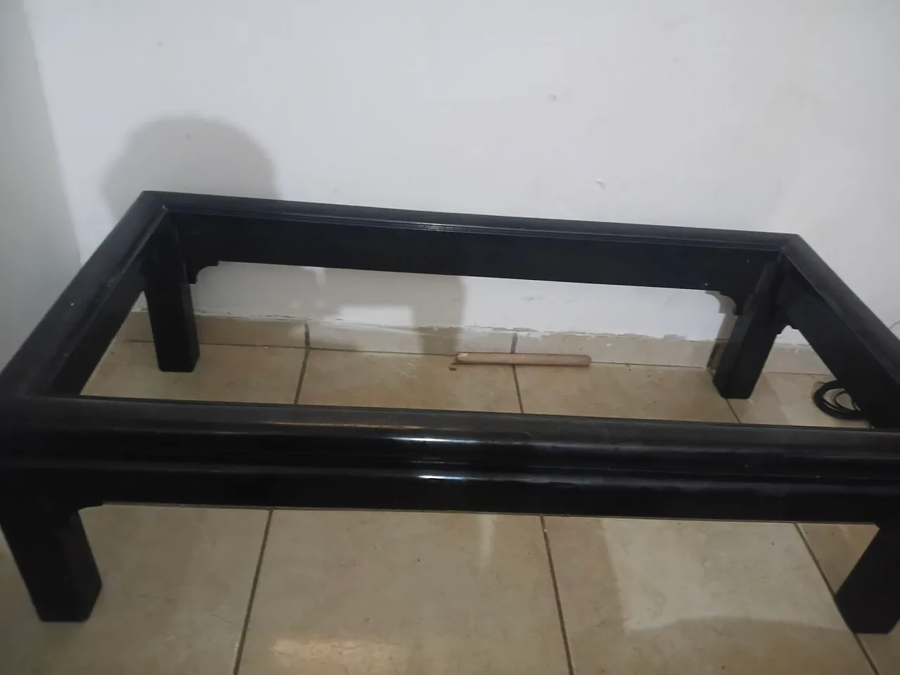 Base para mesa de centro em madeira
