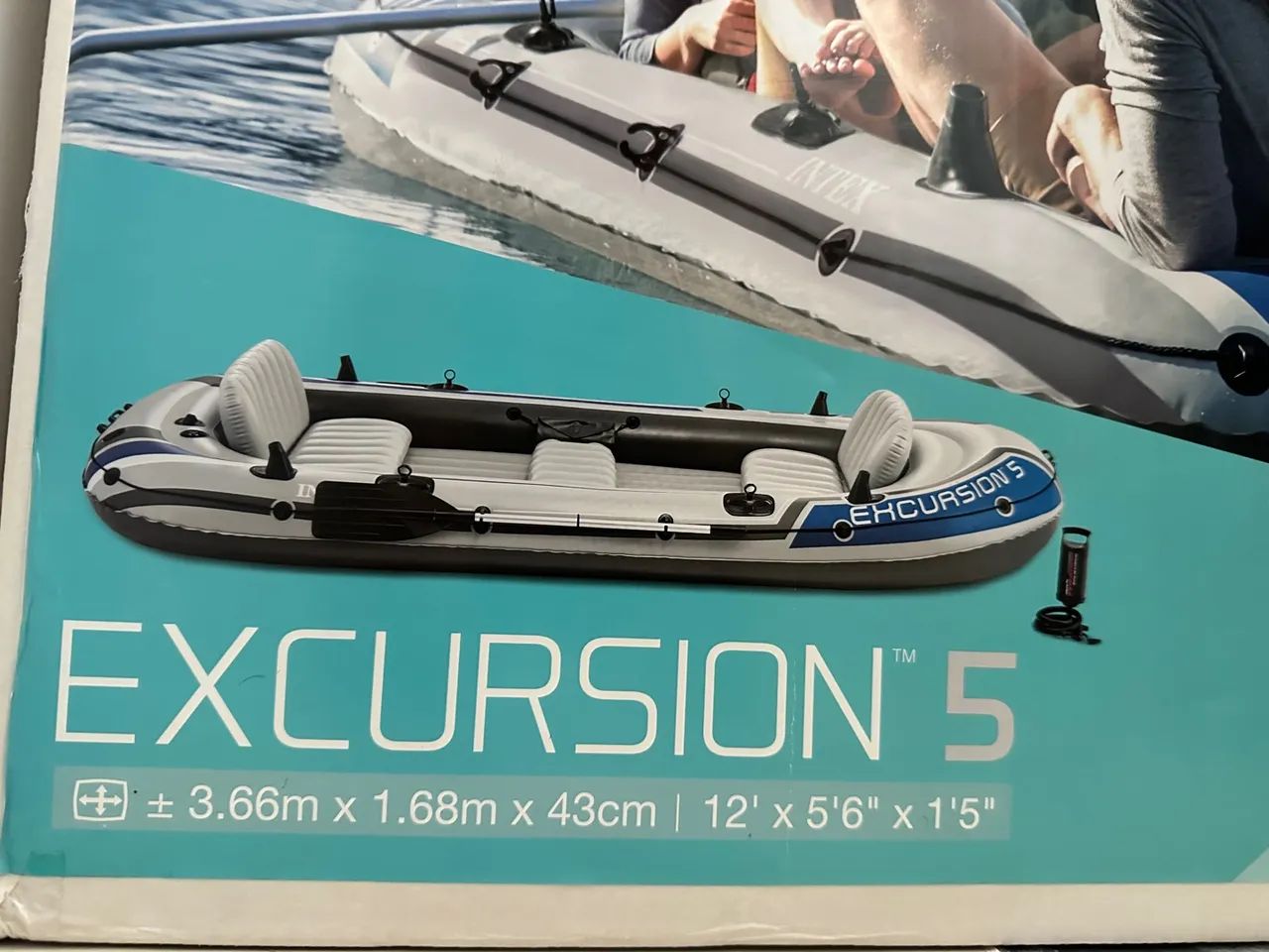 Bote Inflável Excursion 5 - INTEX - Foto 3