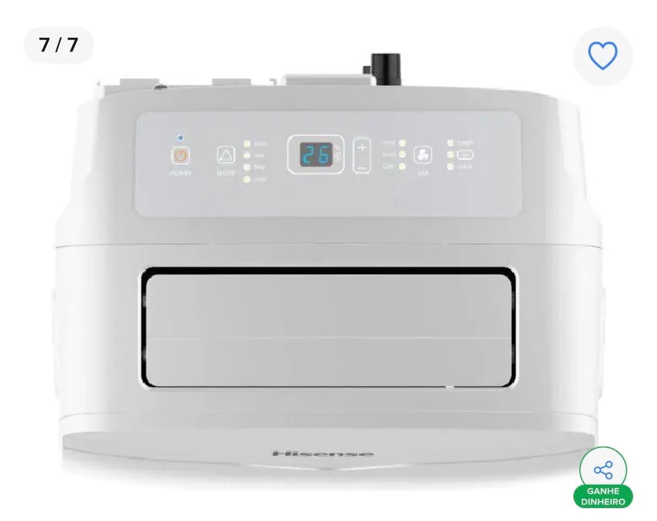 Ar condicionado portátil - Na caixa e c nota fiscal  - Foto 4