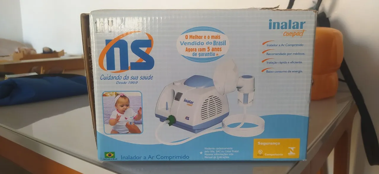 Inalador Compact NS - O Melhor do Brasil!
