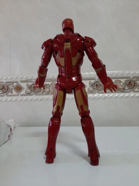 Homem de ferro (Iron Man) Action figure Hasbro - Foto 3