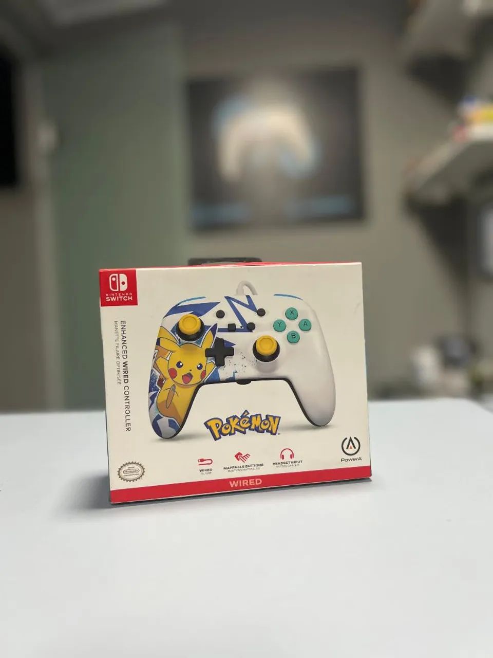 Controle PowerA Pokémon Nintendo Switch 