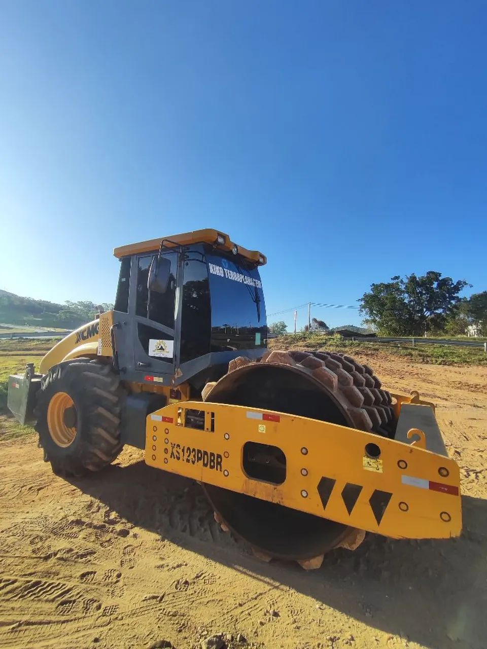 Rolo Compactador 2020XCMG XS123 KIT PATA - Foto 3