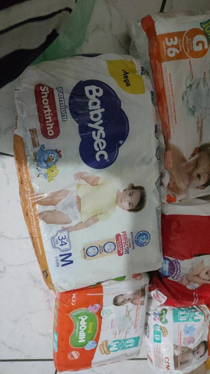 Fraldas Babysec, Hipopó e outras