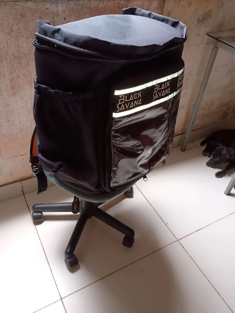 Mochila delivery com expansor IMPERMEÁVEL