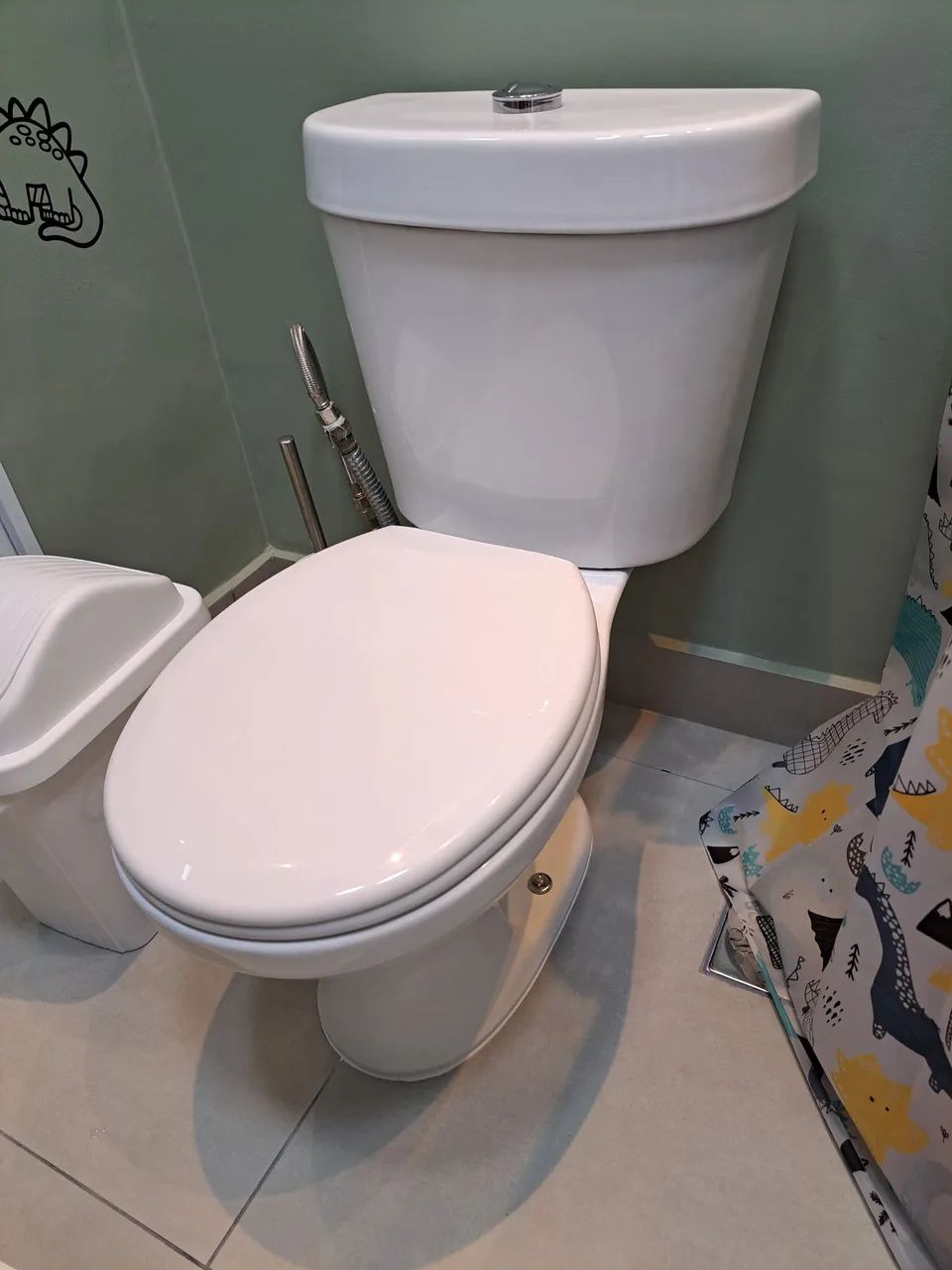 Vaso Sanitário Infantil Branco Moderno