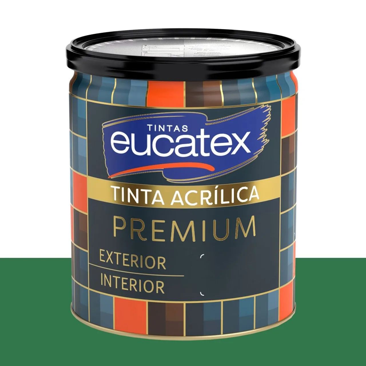 Tinta Acrílica Acetinada Eucatex Mata Atlântica 800 ml