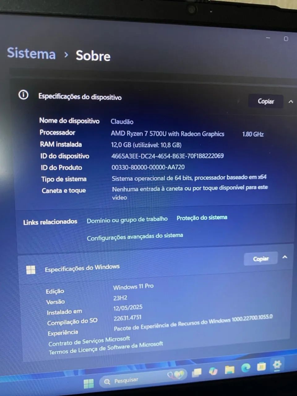Lenovo Ideapad 3 / Ryzen 7 / Ssd 512GB - Foto 5