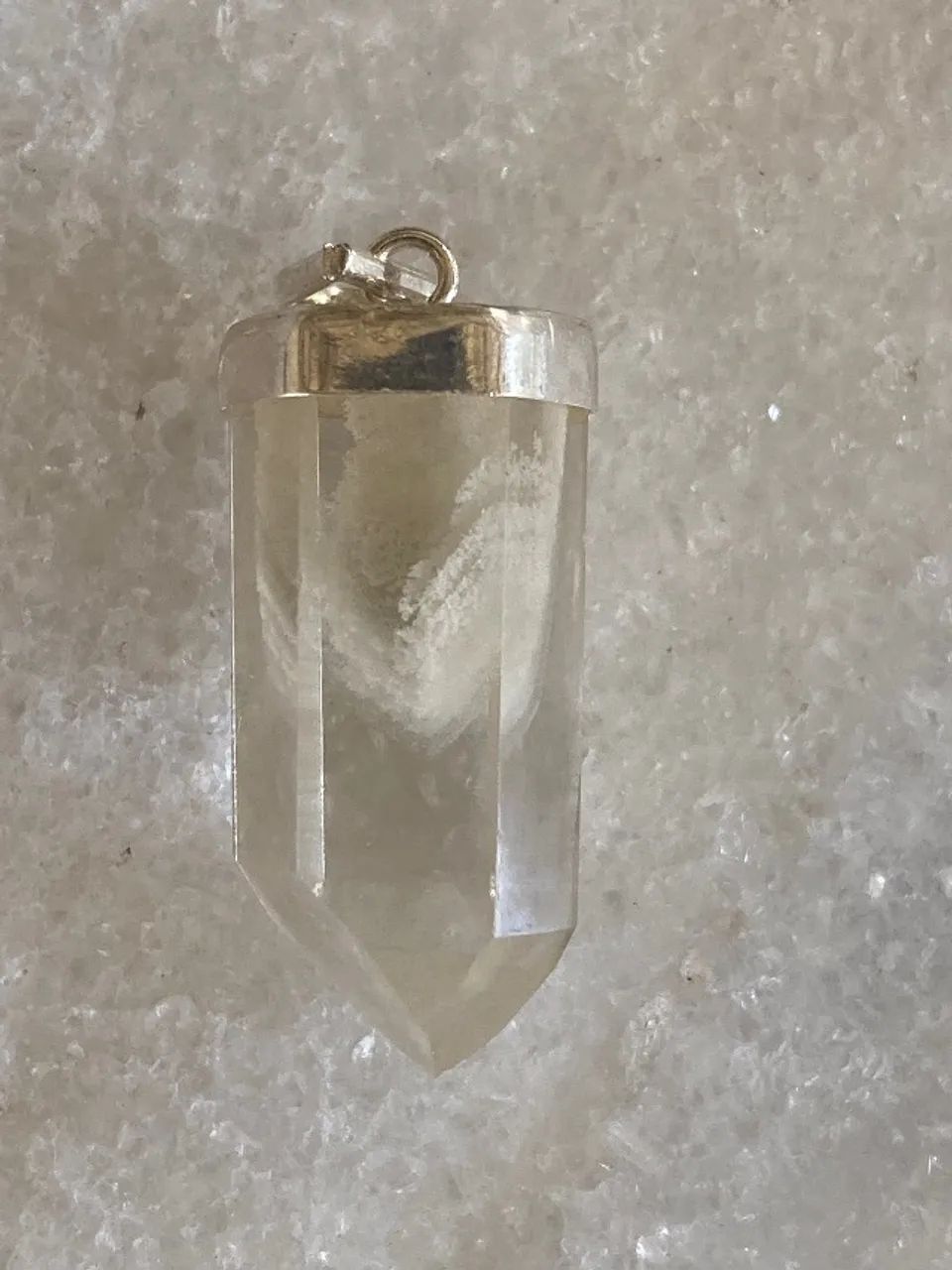 Pingente Cristal Fantasma 