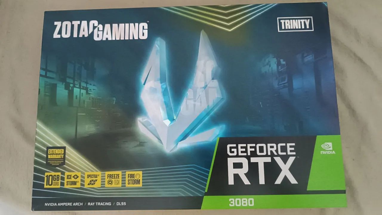 PLACA DE VÍDEO RTX 3080 10GB ZOTAC TRINITY