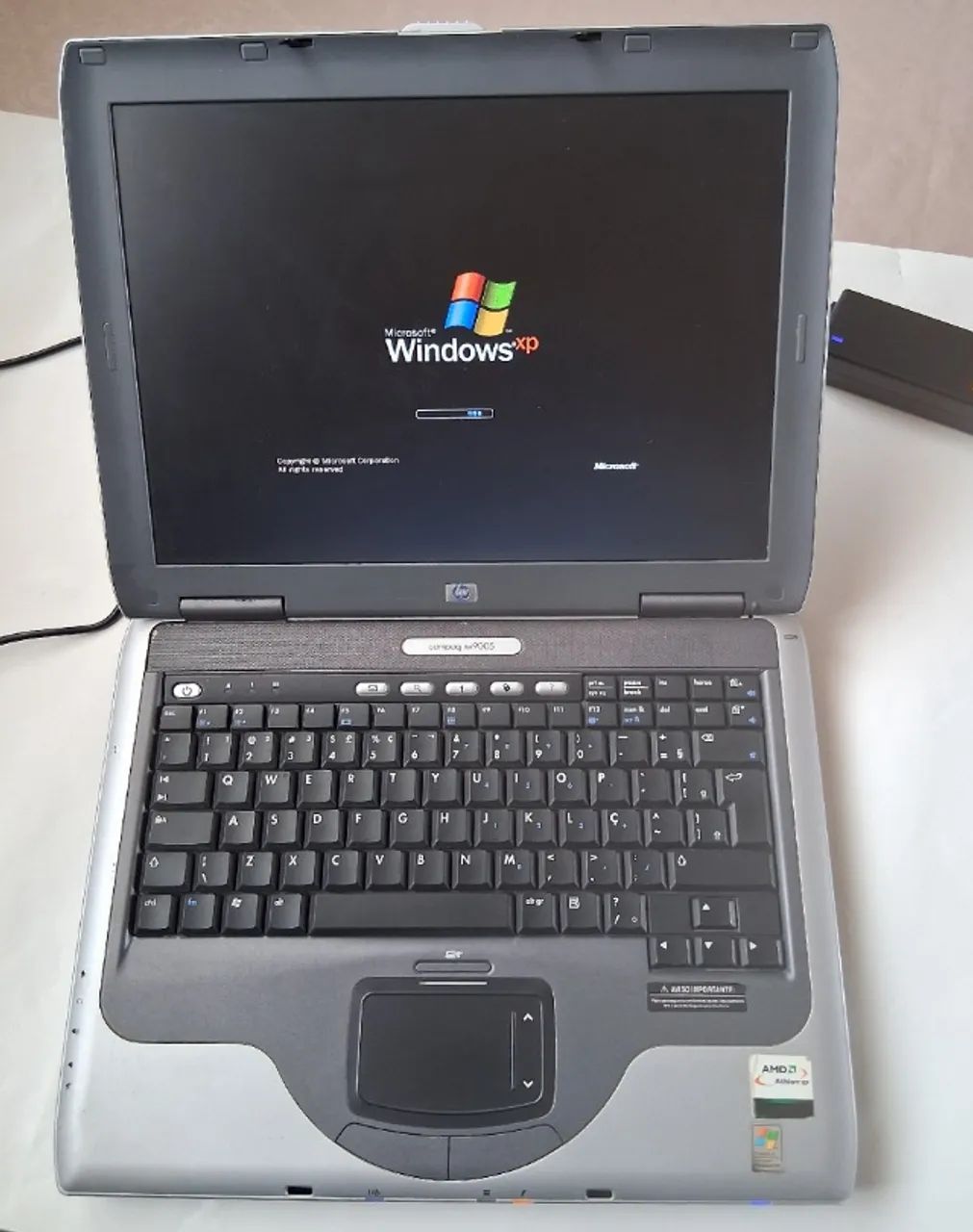NOTEBOOK HP COMPAQ NX9005 4GB RAM WINDOWS XP (SÓ FAZER UPGRADE