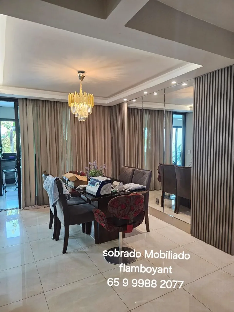 Sobrado Mobiliado lindo até com placa sobrar