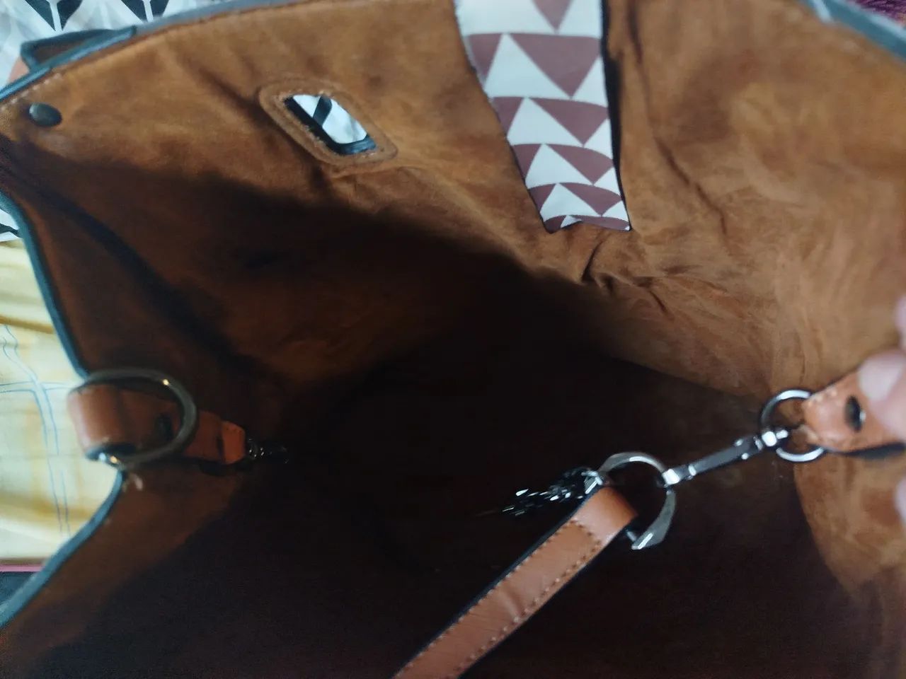 Bolsa triângulo  - Foto 5